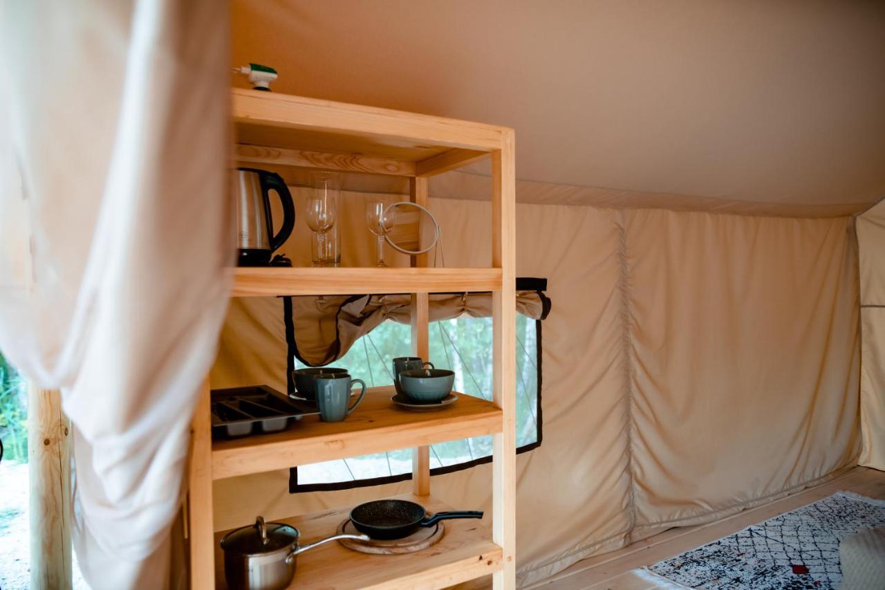 Glamping Mandra Kanev Hotel Leplyavo Eksteriør billede